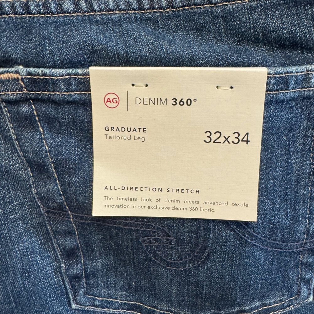 AG Adriano Goldschmied Dark Blue Jeans